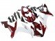 2004-2006 Red White Yamaha YZF 1000 R1 Motorcycle Fairings