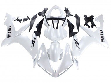 2004-2006 Pearl White Black Decals Yamaha YZF 1000 R1 Motorcycle Fairings