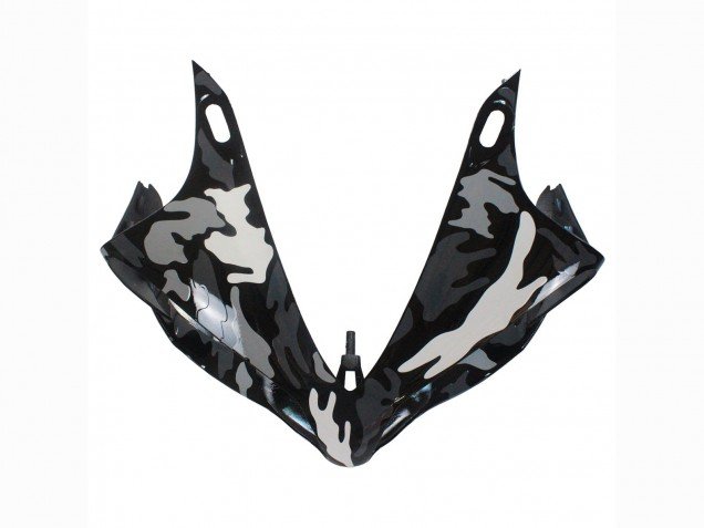 2007-2008 Grey White Camouflage Shark Yamaha YZF 1000 R1 Motorcycle Fairings