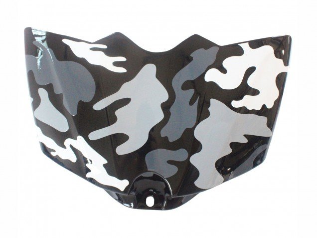 2007-2008 Grey White Camouflage Shark Yamaha YZF 1000 R1 Motorcycle Fairings