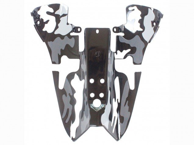 2007-2008 Grey White Camouflage Shark Yamaha YZF 1000 R1 Motorcycle Fairings
