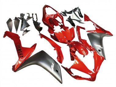 2007-2008 Red Matte Black Yamaha YZF 1000 R1 Motorcycle Fairing