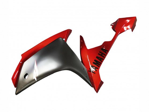 2007-2008 Red Matte Black Yamaha YZF 1000 R1 Motorcycle Fairing