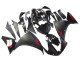 2009-2011 Matte Black Red Decal Yamaha YZF 1000 R1 Motorcycle Fairing