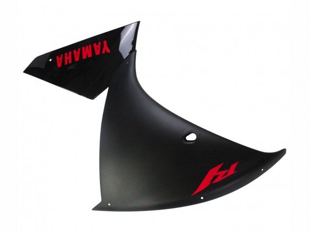 2009-2011 Matte Black Red Decal Yamaha YZF 1000 R1 Motorcycle Fairing