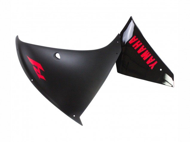 2009-2011 Matte Black Red Decal Yamaha YZF 1000 R1 Motorcycle Fairing