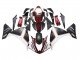 2009-2011 Red White Matte Black Yamaha YZF 1000 R1 Motorcycle Fairings
