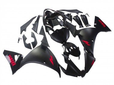 2012-2014 Glossy Black Matte Black Red Yamaha YZF 1000 R1 Motorcycle Fairings