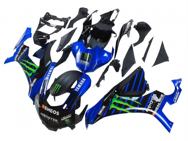 2015-2019 Blue Matte Black Green Monster ENEOS Yamaha YZF 1000 R1 Motorcycle Fairings