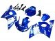 1998-2002 Blue White Yamaha YZF 600 R6 Motorcycle Fairings