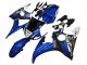 2003-2004 Blue White Glossy Black Yamalube Yamaha YZF R6 Motorcycle Fairings