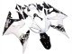 2003-2004 White Glossy Black Yamaha YZF R6 Motorcycle Fairing