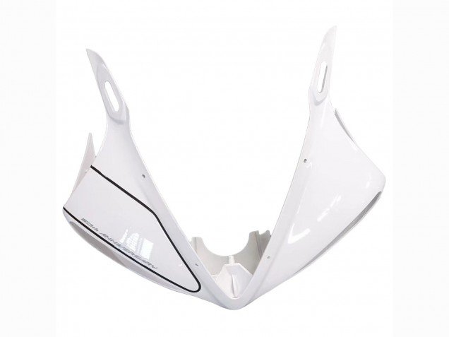 2006-2009 White Glossy Black Yamaha YZF R6S Motorcycle Fairings