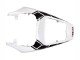 2006-2009 White Glossy Black Yamaha YZF R6S Motorcycle Fairings