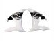 2006-2009 White Glossy Black Yamaha YZF R6S Motorcycle Fairings