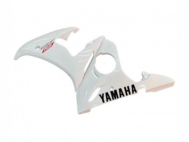 2006-2009 White Yamaha YZF R6S Motorcycle Fairing Kits