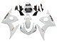 2006-2009 White Yamaha YZF R6S Motorcycle Fairing Kits