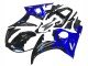 2006-2009 Blue Glossy Black Yamaha YZF R6S Motorcycle Fairings