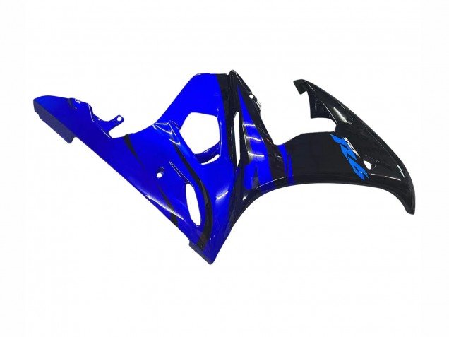 2006-2009 Blue Glossy Black Yamaha YZF R6S Motorcycle Fairings