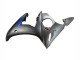 2006-2009 Matte Black Blue Yamaha YZF R6S Motorcycle Fairings