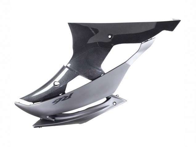 2008-2016 Grey Black Carbon Fiber Style Yamaha YZF 600 R6 Motorcycle Fairings