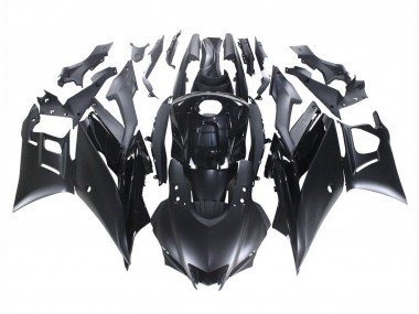 2022-2024 Matte Black Yamaha YZF R3/R25 Motorcycle Fairings