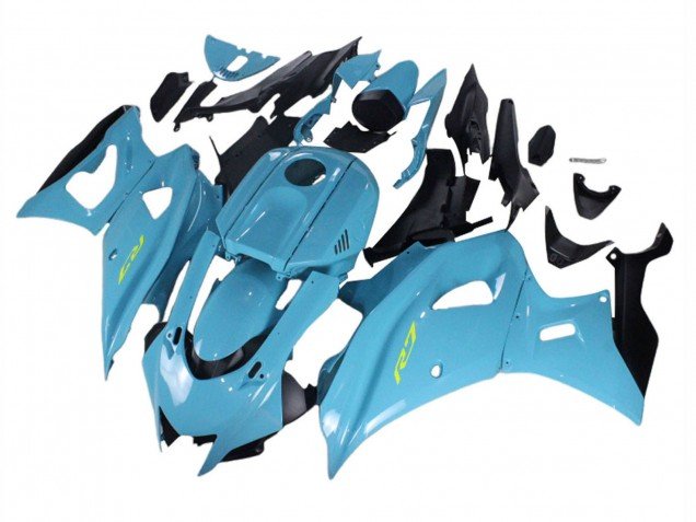 2021-2024 Blue Yamaha YZF R7 Motorcycle Fairings