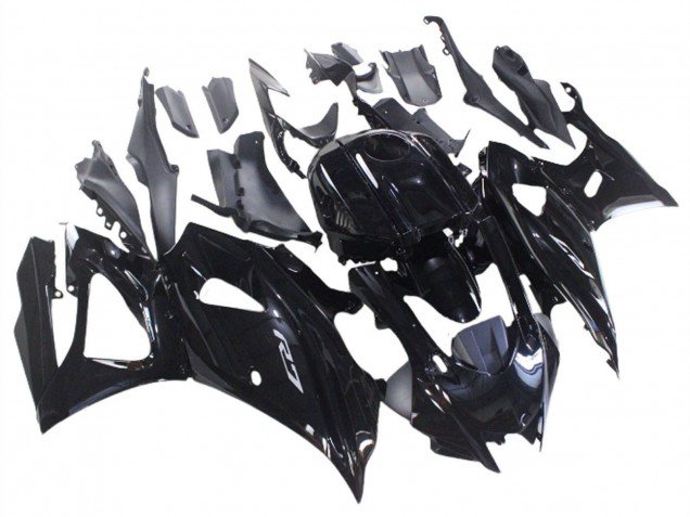 2021-2024 Glossy Black Yamaha YZF R7 Motorcycle Fairings