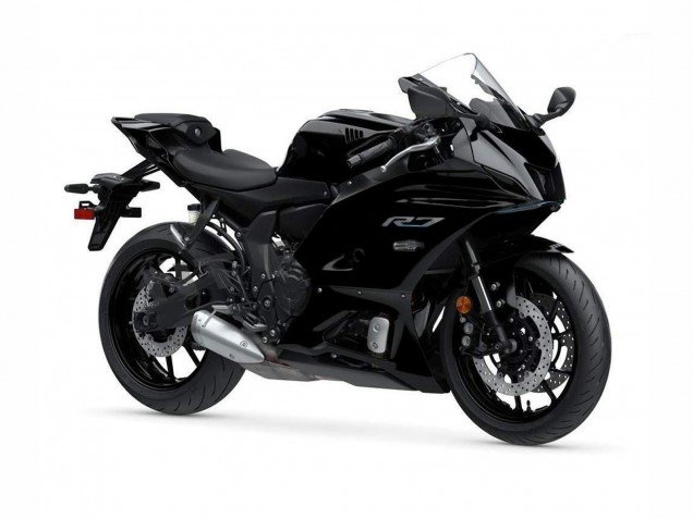 2021-2024 Glossy Black Yamaha YZF R7 Motorcycle Fairings