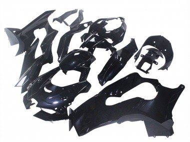2021-2025 Glossy Black Kawasaki ZX10R Motorcycle Fairings