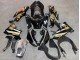 2021-2025 Glossy Black Gold Elf Snow Kawasaki ZX10R Motorcycle Fairings