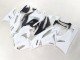 2009-2012 White Black Ninja Kawasaki ZX6R Motorcycle Fairings