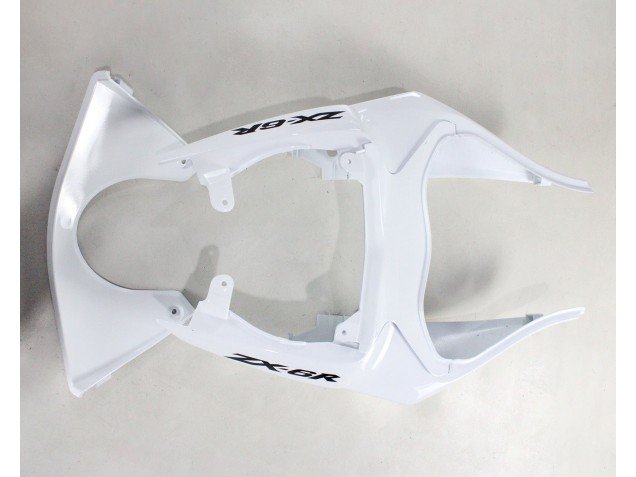 2009-2012 White Black Ninja Kawasaki ZX6R Motorcycle Fairings