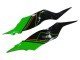 2019-2022 Green Glossy Black Red Kawasaki ZX6R Motorcycle Fairings