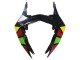 2013-2024 Glossy Black Yellow Red Green Blue White Kawasaki EX300 Motorcycle Fairings