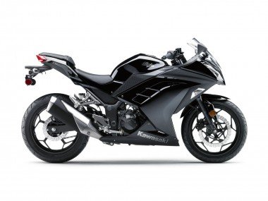 2013-2024 Glossy Black Matte Black Kawasaki EX300 Motorcycle Fairing