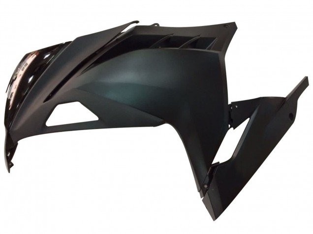 2013-2024 Glossy Black Matte Black Kawasaki EX300 Motorcycle Fairing