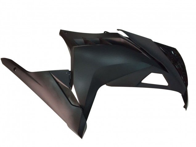 2013-2024 Glossy Black Matte Black Kawasaki EX300 Motorcycle Fairing