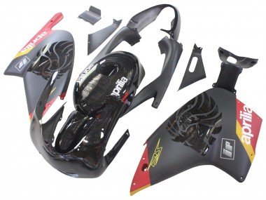 2000-2005 Black Red Yellow Aprilia RS125 Motorcycle Fairings