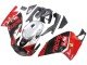 2000-2005 Red Black Silver Racing Aprilia RS125 Motorcycle Fairings