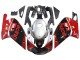 2000-2005 Red Black Silver Racing Aprilia RS125 Motorcycle Fairings