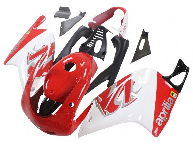 2000-2005 White Red Aprilia RS125 Motorcycle Fairings