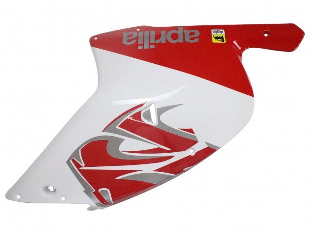 2000-2005 White Red Aprilia RS125 Motorcycle Fairings
