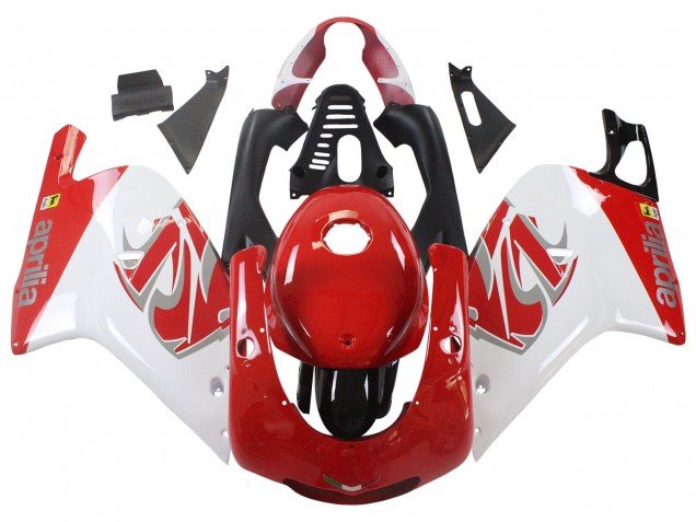 2000-2005 White Red Aprilia RS125 Motorcycle Fairings