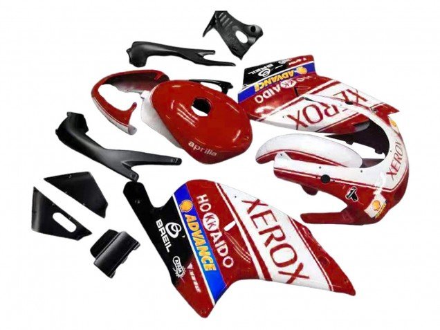 2000-2005 White Red Yellow Blue Xerox Aprilia RS125 Motorcycle Fairings