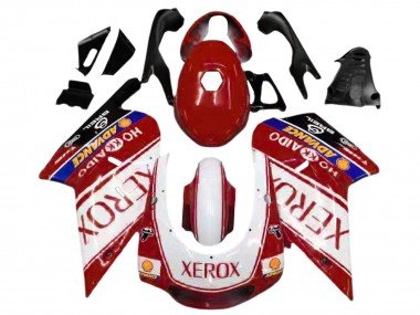 2000-2005 White Red Yellow Blue Xerox Aprilia RS125 Motorcycle Fairings