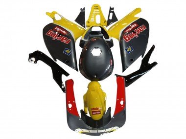 2000-2005 Black Yellow Red Aprilia RS125 Motorcycle Fairings