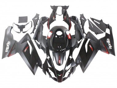 2006-2011 Glossy Black Red White Decal Aprilia RS125 Motorcycle Fairings