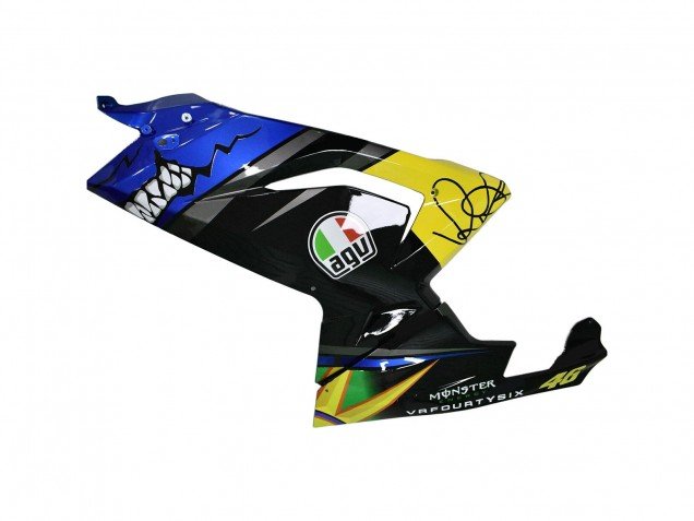 2006-2011 Blue Yellow Black Shark Aprilia RS125 Motorcycle Fairings