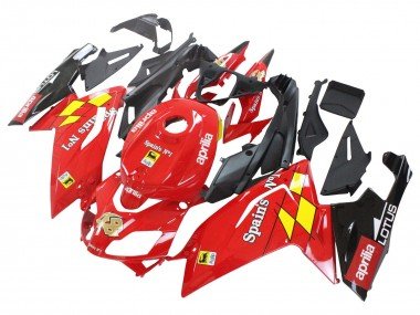 2006-2011 Red White Yellow Black Aprilia RS125 Motorcycle Fairings